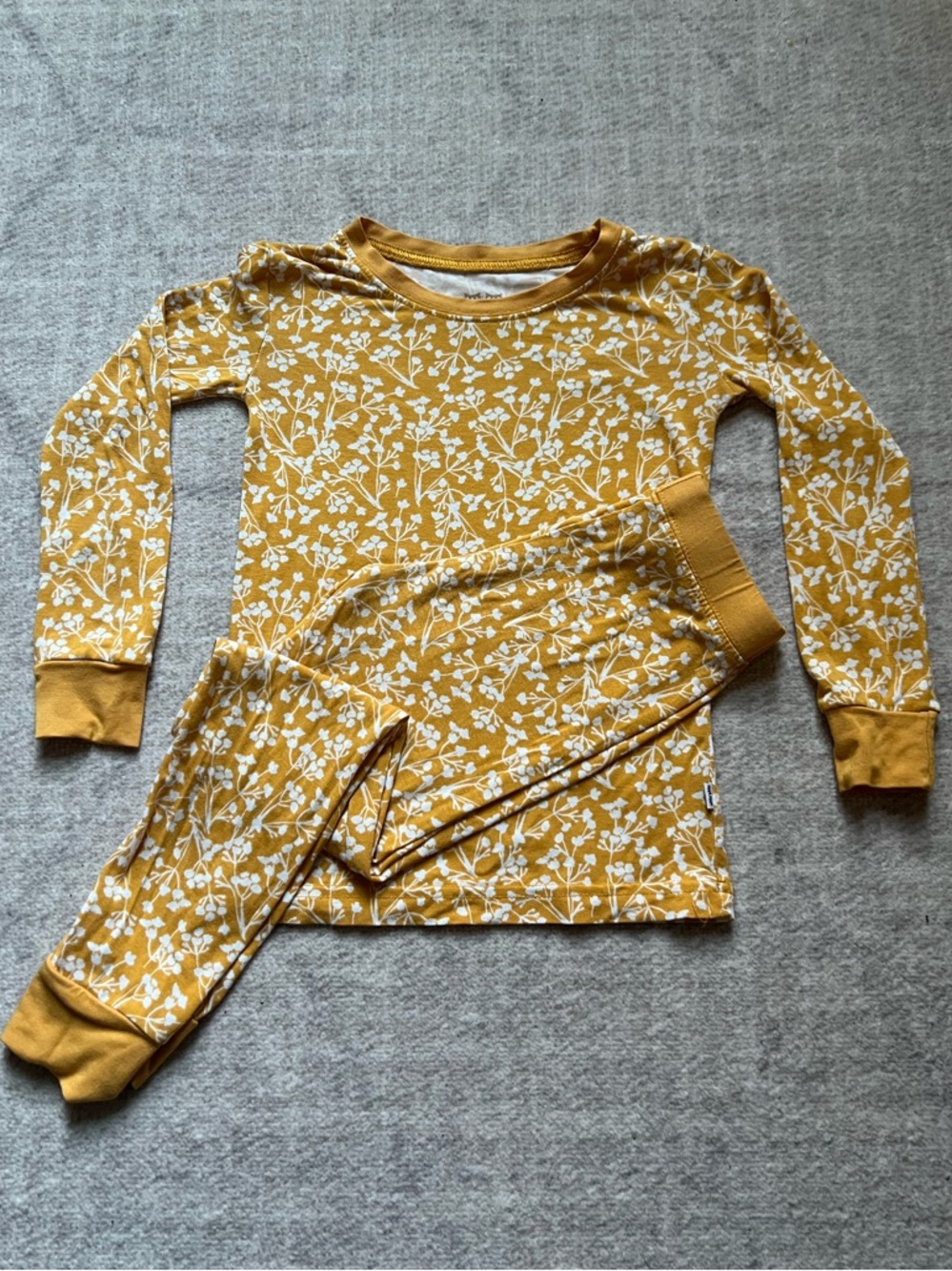Little Sleepies Golden Poppies Bamboo Two-Piece LS Pajamas (2T)
